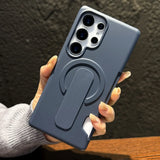 Ring Holder Card Slot Magnetic Case For Samsung