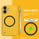 Ultra Thin Hard PC Magnetic Frameless Case For iPhone