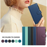 9-Card Flip Leather Zipper Wallet Case For Samsung