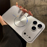 Glitter Glossy Magnetic  Full Lens Case for iPhone
