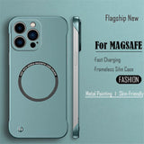 Metallic Frameless Magnetic Case For iPhone