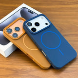 Luxury Matte Magnetic Hard Case For iPhone