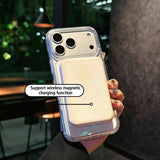 Magnetic Translucent Armor Shockproof Case For iPhone