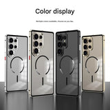 Magsafe Magnetic Metal Frame Shockproof Case For Samsung