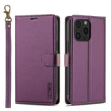 2 in 1 Removable Flip Leather Magnetic Wallet Case For iPhone