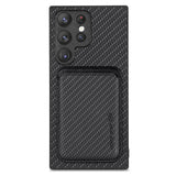 Luxurious Carbon Fiber Leather Case for Samsung