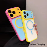 New Luxury Colorful Candies Magnetic Case for iPhone