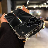 Luxury 6D Colorful Laser Aurora  Bumper Shockproof  Case For iPhone