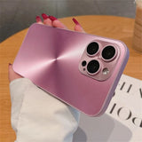 Luxury Laser Aurora CD Pattern Matte Case For iPhone