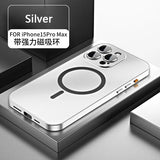 Aluminum Metal Frame Magnetic Case For iPhone