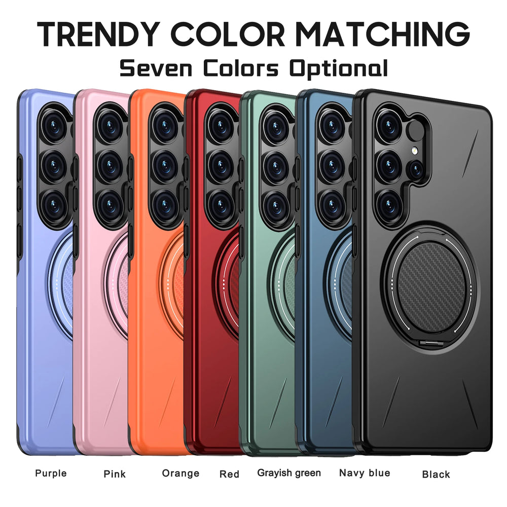 Magsafe 360 ° Rotating Magnetic Bracket Case For Samsung