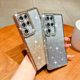 Luxury Bling Glitter Gradient Diamond Case For Samsung