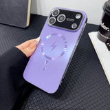 Magnetic Luxury Frosted Bumper Case For iPhone