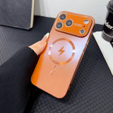 Magnetic Luxury Frosted Bumper Case For iPhone