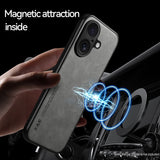Magnetic Holder Shockproof Case for iPhone