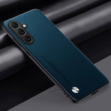 Leather Shockproof Hard Bumper Case For Samsung