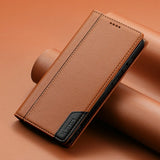 Luxury Leather Book Coque Flip for Samsung