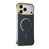 Frameless Carbon Fiber Shockproof Case For iPhone
