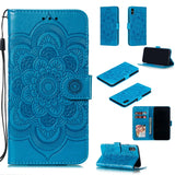 Luxury Leather Wallet Flip Stand Case For Samsung