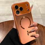 Matte Glitter Laser Magnetic Case for iPhone