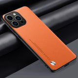 Luxury PU Soft Silicone Leather Case For iPhone