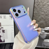 Laser Color Frosted Translucent Case for iPhone