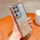 Luxury Bling Glitter Gradient Diamond Case For Samsung