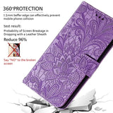 Wallet Flip Leather Case For Samsung