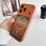 Luxury Anti-slip Frame Armor Magnetic Case For iPhone