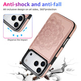 Wallet Leather Cards Pocket Case For iPhone