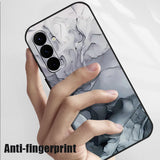 Colorful Marble Lanyard Case For Samsung