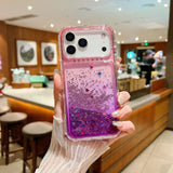 Gradient Quicksand Soft TPU+Hard Bumper Case For iPhone