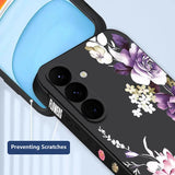Purple Peony Flower Case For Samsung