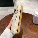 Card Slot Wallet Bracket Case For iPhone