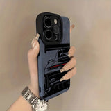 Cool Sports Car Leather Case For iPhone
