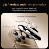 Luxury Camera Large Window Magnetic Case for iPhone