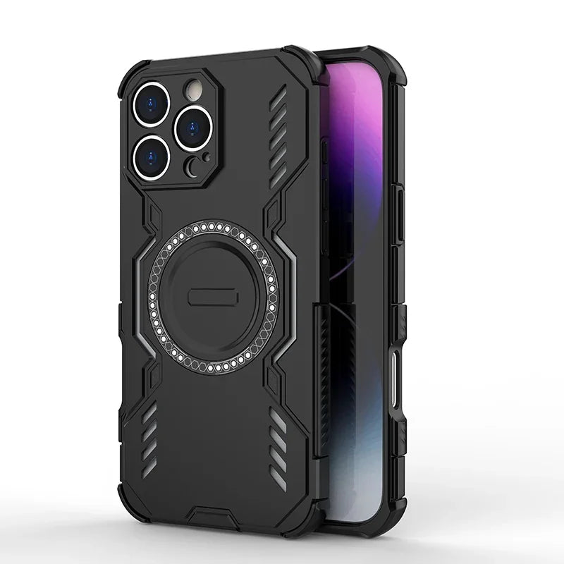 Magsafe Magnetic Armor Shockproof Case For iPhone