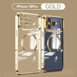 Luxury Transparent Magnetic Case For iPhone
