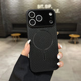 Magsafe Breathable Cooling Heat Dissipation Hard Case For iPhone