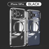 Luxury Transparent Magnetic Case For iPhone