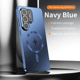 Luxury Plating Magnetic Camera Lens Case for Samsung