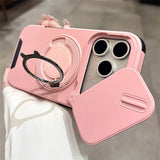 Rotating Flip Full Lens Protection Magnetic Case For iPhone