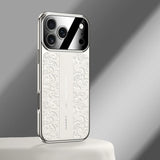 Luxurious Leather Electroplated Soft TPU Case For iPhone