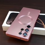 Luxury Soft TPU Matte Magnetic Case For Samsung
