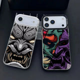 Ghost Face Samurai Case For iPhone
