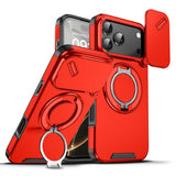 Rotating Flip Full Lens Protection Magnetic Case For iPhone