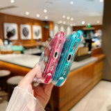 Gradient Quicksand Soft TPU+Hard Bumper Case For iPhone