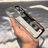 Cassette Tape Photo Frame Soft Phone Case For iPhone