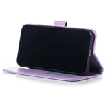 Luxury Leather Wallet Flip Stand Case For Samsung