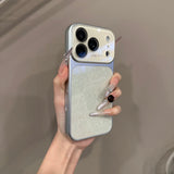Fashion Crystal Large Window Glitter Gradient Case for iPhone